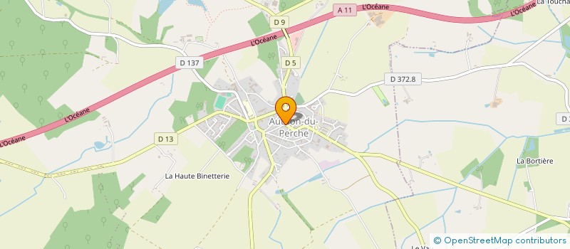 localisation de l'entreprise SCI LES COMMUNS à AUTHON-DU-PERCHE