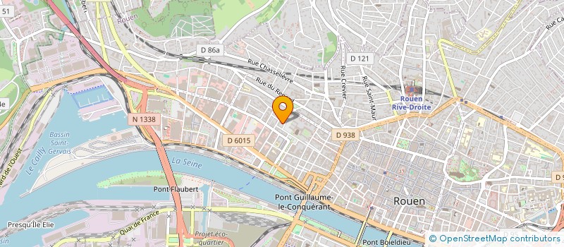 localisation de l'entreprise SCI LES COMMUNS II  ROUEN