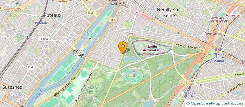 localisation de l'entreprise SCI LES COMPAGNONS  COUPVRAY