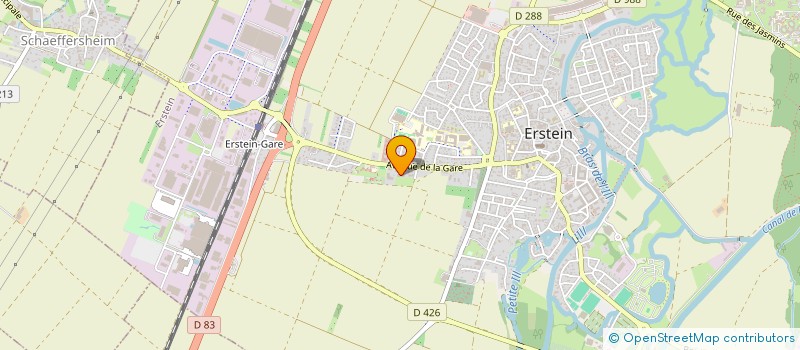 localisation de l'entreprise SCI LES COMTESSES  ERSTEIN