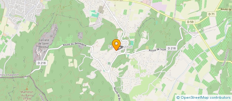 localisation de l'entreprise SCI LES CONCHES  SAINT-RESTITUT