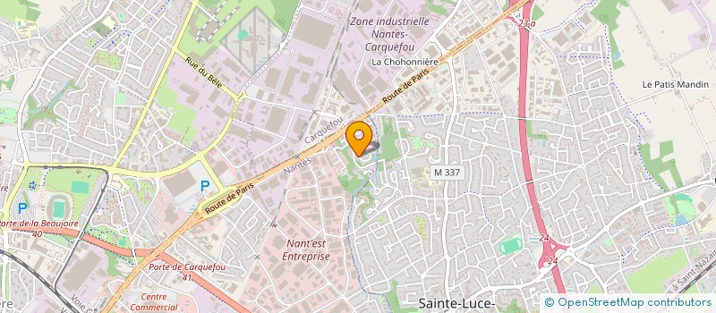 localisation de l'entreprise SCI LES CONCHES à NANTES