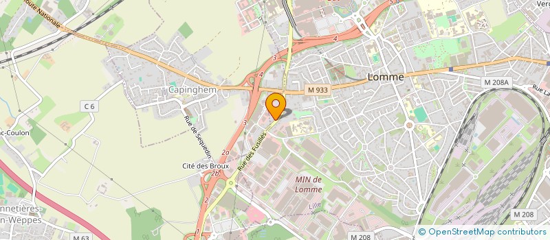 localisation de l'entreprise SCI LES CONDES à LILLE