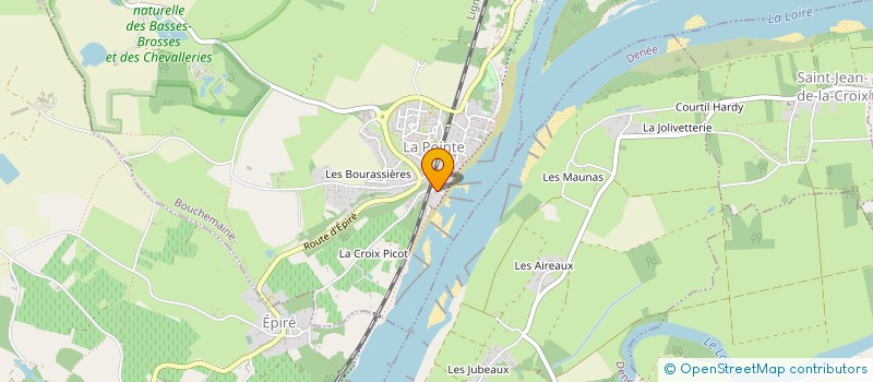 localisation de l'entreprise SCI LES CONFINS  BOUCHEMAINE