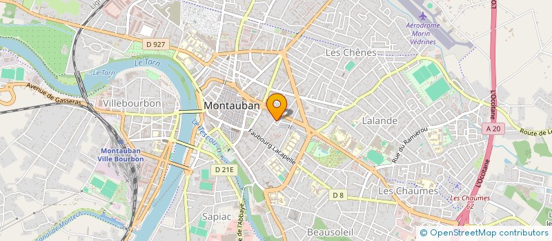 localisation de l'entreprise SCI LES CONSULS à MONTAUBAN
