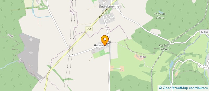 localisation de l'entreprise SCI LES CONTAMINES  SAINT-HUBERT