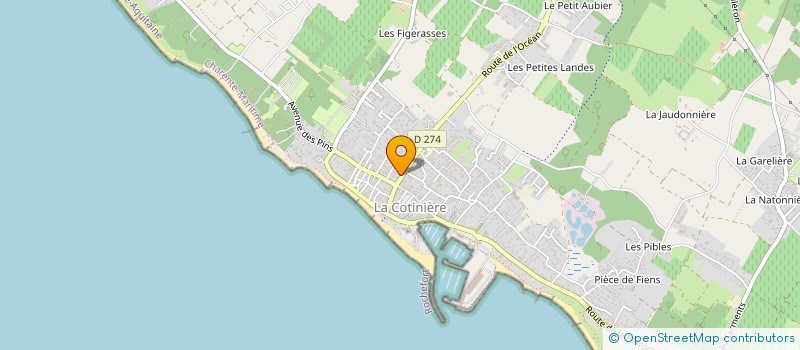 localisation de l'entreprise SCI LES CONVIVIALES  SAINT-PIERRE-D'OLERON