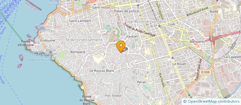 localisation de l'entreprise SCI LES COPAINS à MARSEILLE