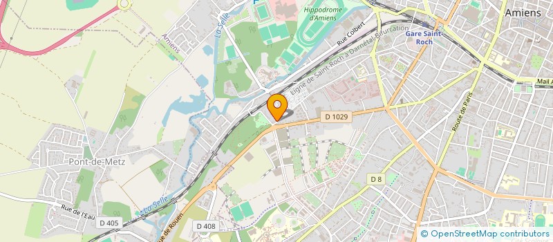 localisation de l'entreprise SCI LES COQUELICOTS à AMIENS