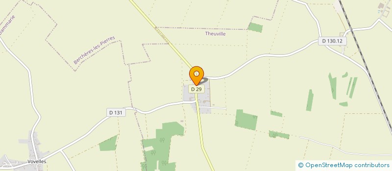 localisation de l'entreprise SCI LES COQUELICOTS à THEUVILLE