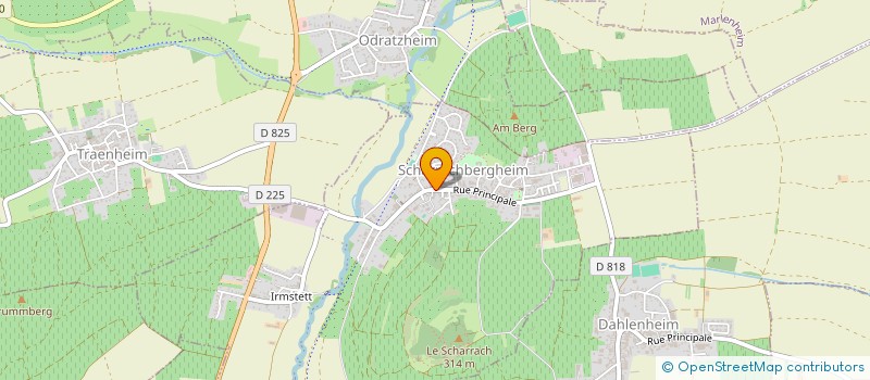 localisation de l'entreprise SCI LES COQUELICOTS  RANGEN