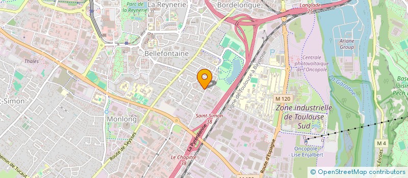 localisation de l'entreprise SCI LES COQUELICOTS à TOULOUSE