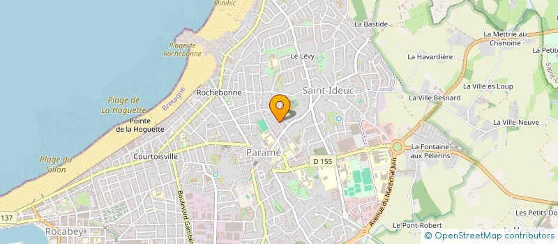 localisation de l'entreprise SCI LES COQUELICOTS  SAINT-MALO