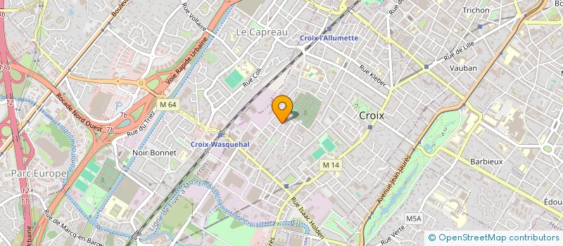 localisation de l'entreprise SCI LES COQUILLES à CROIX