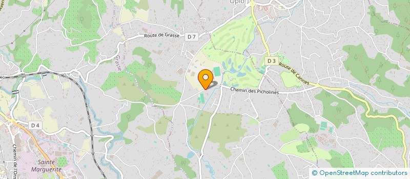 localisation de l'entreprise SCI LES CORAILLEURS à CHATEAUNEUF-GRASSE