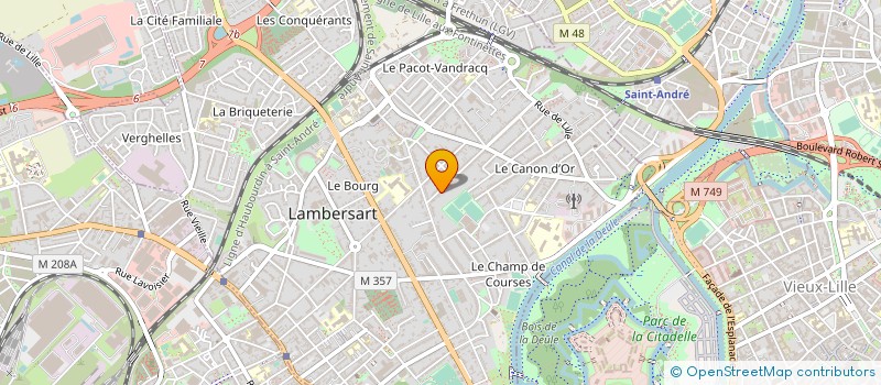 localisation de l'entreprise SCI LES CORALLINES  TOURMIGNIES