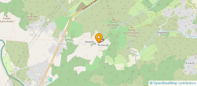 localisation de l'entreprise SCI LES CORBEILLES  LECCI