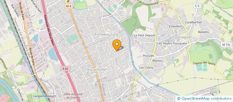 localisation de l'entreprise SCI LES CORDELIERS à AUCAMVILLE