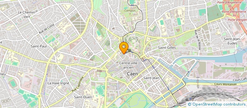 localisation de l'entreprise SCI LES CORDELIERS à CAEN