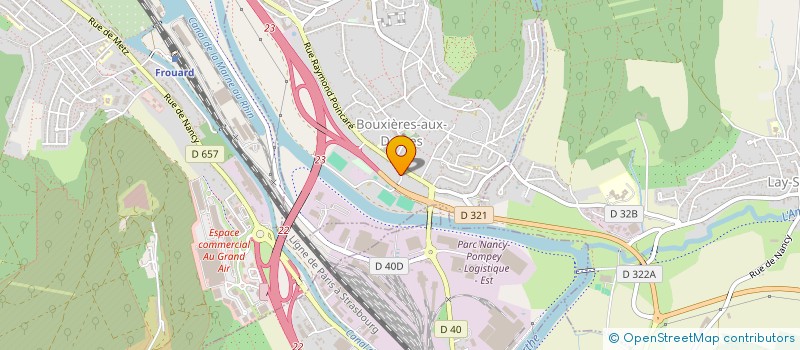 localisation de l'entreprise SCI LES CORDONNIERS à BOUXIERES-AUX-DAMES