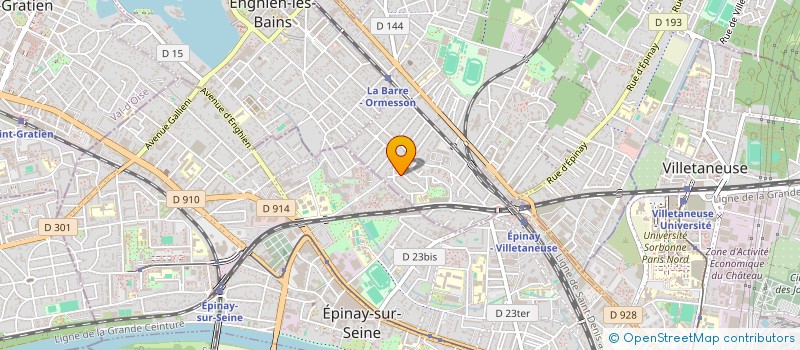 localisation de l'entreprise SCI LES CORMORANS  DEUIL-LA-BARRE