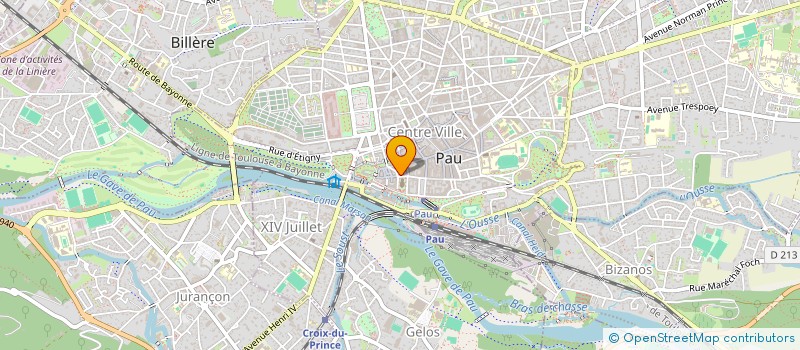 localisation de l'entreprise SCI LES CORMORANS à PAU