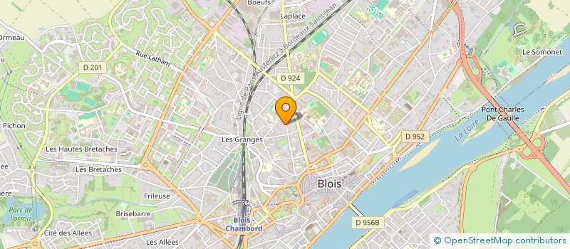 localisation de l'entreprise SCI LES CORNUS  BLOIS