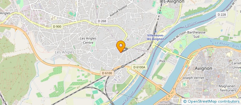 localisation de l'entreprise SCI LES CORONILLES  LES ANGLES