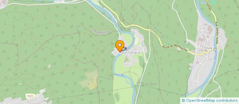 localisation de l'entreprise SCI LES CORPIAS  TOURNAVAUX