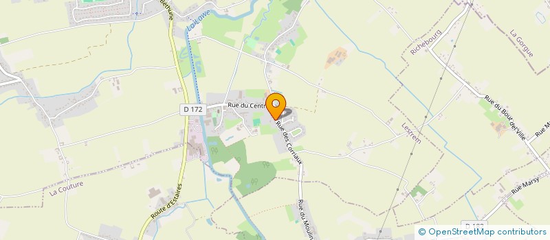 localisation de l'entreprise SCI LES CORRIAUX  LESTREM