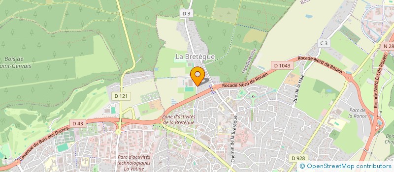 localisation de l'entreprise SCI LES CORSAIRES à BOIS-GUILLAUME