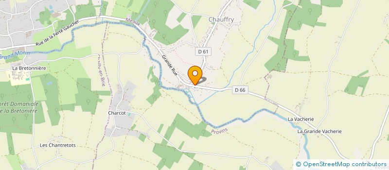 localisation de l'entreprise SCI LES CORVELLES à CHAUFFRY