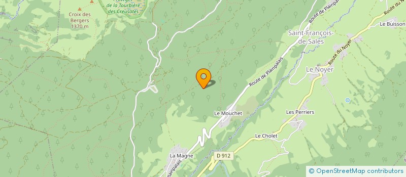 localisation de l'entreprise SCI LES COSMIQUES  AILLON-LE-JEUNE