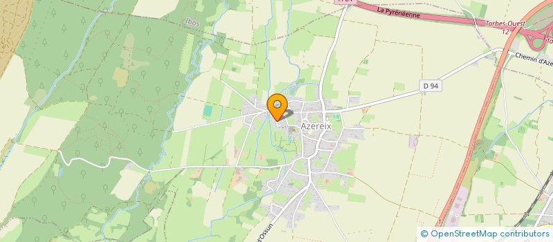 localisation de l'entreprise SCI LES COSTIERES  LANNE