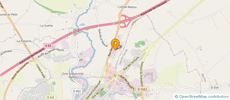 localisation de l'entreprise SCI LES COSTILS  LA COLOMBE