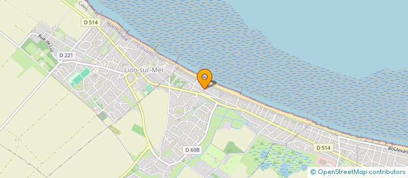 localisation de l'entreprise SCI LES COTEAUX DE BELLEVUE à HERMANVILLE-SUR-MER