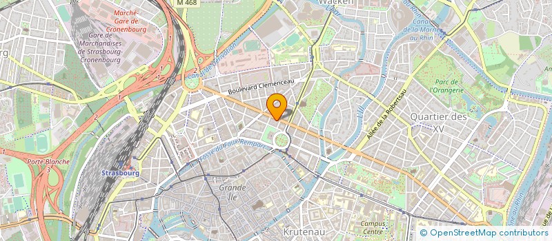 localisation de l'entreprise SCI LES COTEAUX DE KURTZENHOUSE à STRASBOURG