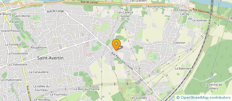 localisation de l'entreprise SCI LES COTEAUX DE SAINT MICHEL  LARCAY