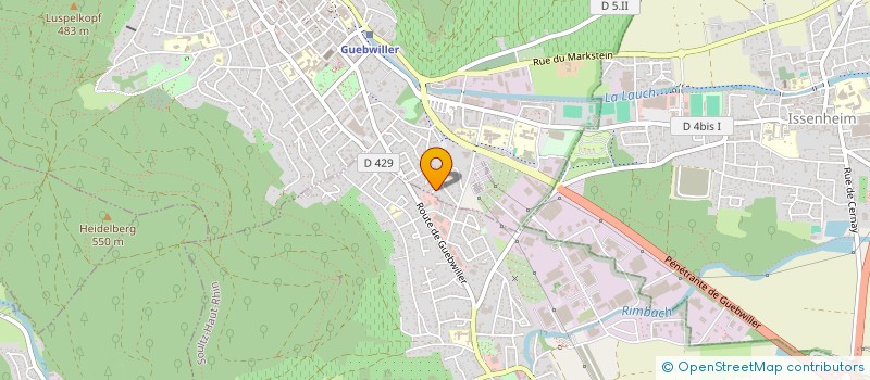 localisation de l'entreprise SCI LES COTEAUX DU VIGNOBLE  ORSCHWIHR