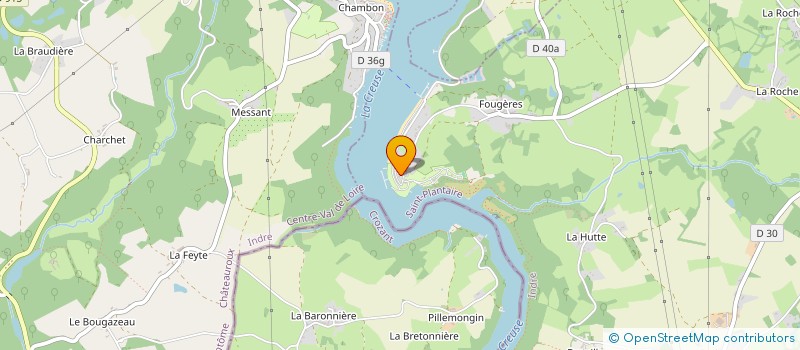 localisation de l'entreprise SCI LES COTES DE LA MOTHE à ORSENNES