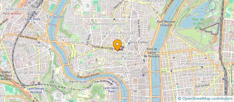 localisation de l'entreprise SCI LES COTTAGES - ANNECY LE VIEUX à LYON