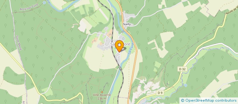 localisation de l'entreprise SCI LES COTTERIES  SAINT-MORE