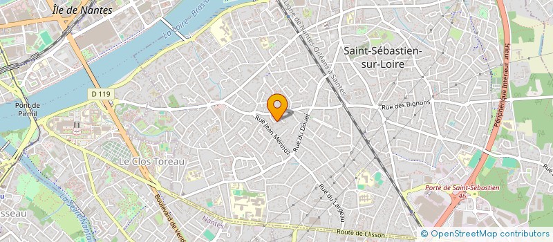 localisation de l'entreprise SCI LES COUCOUS  SAINT-SEBASTIEN-SUR-LOIRE