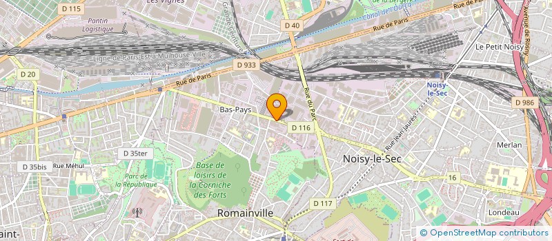 localisation de l'entreprise SCI LES COUDES CORNETTES à ROMAINVILLE