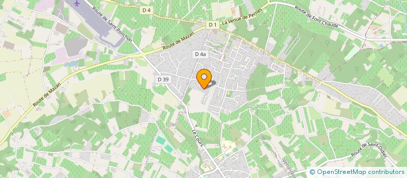 localisation de l'entreprise SCI LES COUDOULETS  SAINT-DIDIER