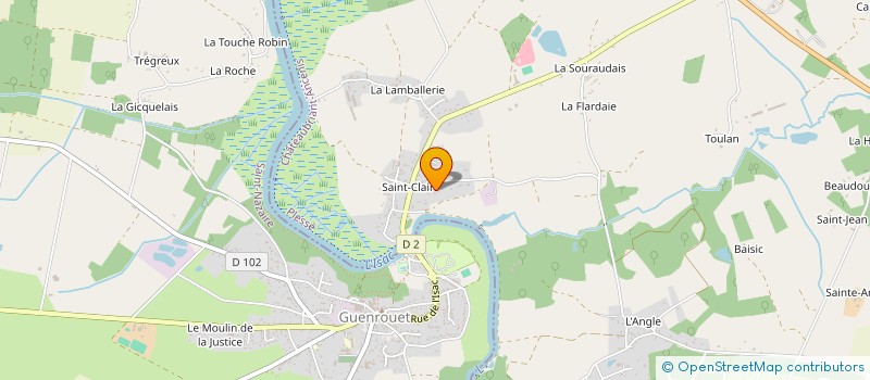 localisation de l'entreprise SCI LES COURTILS  PLESSE