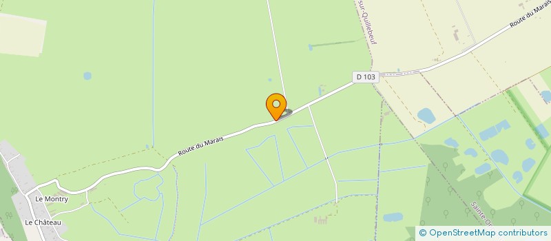 localisation de l'entreprise SCI LES COURTILS  MARAIS-VERNIER