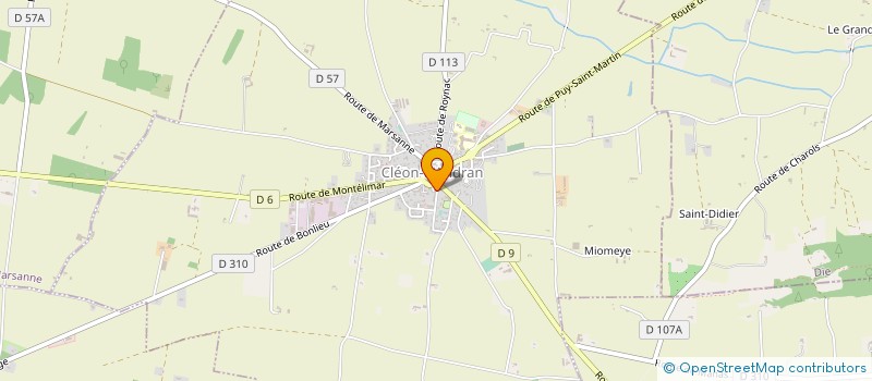 localisation de l'entreprise SCI LES COUSINS  PUY-SAINT-MARTIN