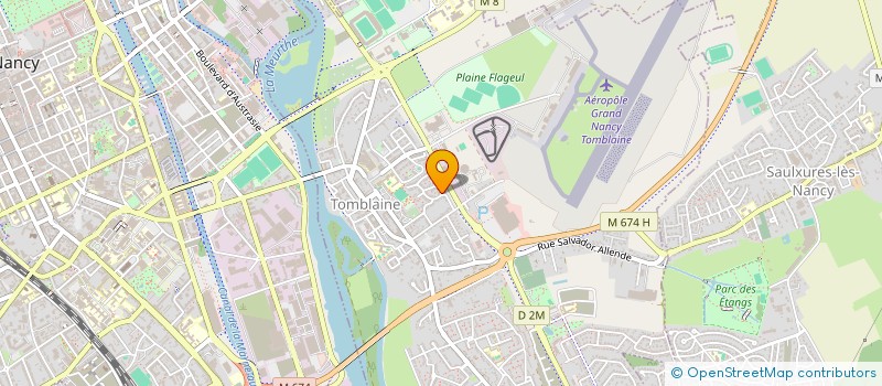 localisation de l'entreprise SCI LES COUSINS  TOMBLAINE