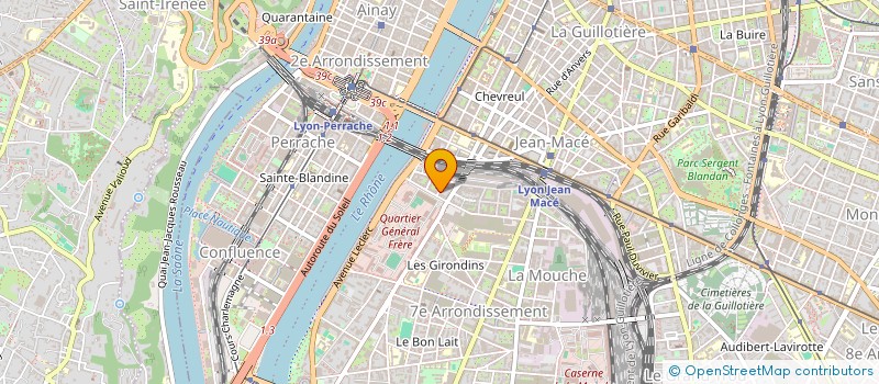 localisation de l'entreprise SCI LES COUSINS  LYON